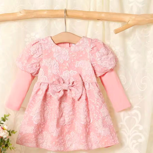 Floral long sleeve dress