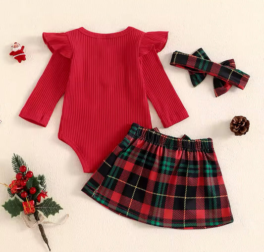 Christmas Plaid Set